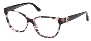 Guess Gu2855-s Women Havana Geometric Eyeglasses