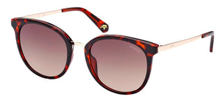 Guess Gu5212 Unisex Havana Round Sunglasses