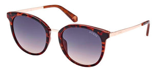 Guess Gu5212 Unisex Havana Round Sunglasses