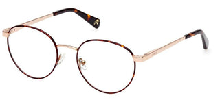 Guess Gu5221 Unisex Havana Round Eyeglasses