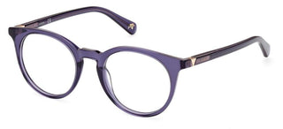 Guess Gu5224 Unisex Blue Round Eyeglasses