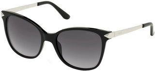 Guess Gu7657 Unisex Black Butterfly Sunglasses