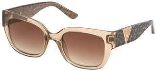 Guess GU7742 women Brown Geometric Sunglasses