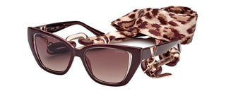 Guess GU7816 unisex Red Cat Eye Sunglasses