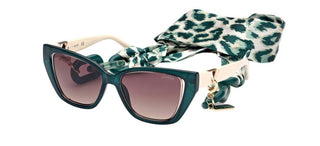 Guess GU7816 unisex Green Cat Eye Sunglasses