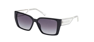 Guess GU7818 unisex Black Geometric Sunglasses