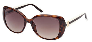 Guess GU7822 women Havana Butterfly Sunglasses