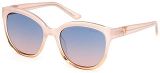 Guess GU7877 women Brown Round Sunglasses