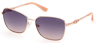 Guess GU7884 women Rose gold Butterfly Sunglasses