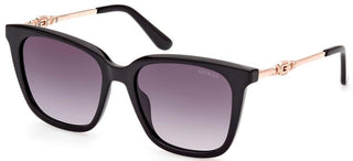 Guess GU7886 unisex Black Geometric Sunglasses