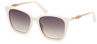 Guess GU7886 unisex White Geometric Sunglasses