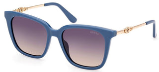 Guess GU7886 unisex Blue Geometric Sunglasses