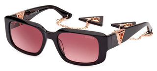 Guess GU7891 unisex Black Geometric Sunglasses