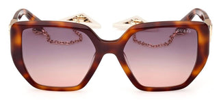 Guess GU7892 unisex Havana Geometric Sunglasses