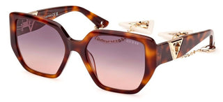 Guess GU7892 unisex Havana Geometric Sunglasses