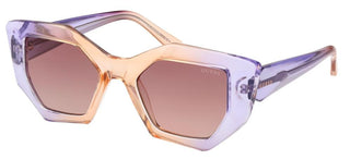 Guess GU7897 unisex Violet Geometric Sunglasses