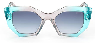 Guess GU7897 unisex Blue Geometric Sunglasses