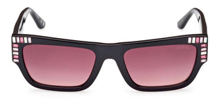 Guess GU7902 unisex Black Geometric Sunglasses