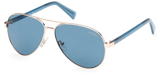 Guess GU8279 unisex Blue Pilot Sunglasses