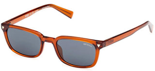 Guess GU8284 unisex Orange Squared Sunglasses