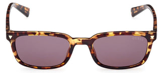 Guess GU8284 unisex Havana Squared Sunglasses