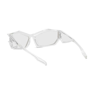 GIVENCHY GV40049U men Transparent Geometric Sunglasses