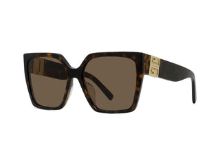 GIVENCHY GV40056U women Havana Squared Sunglasses