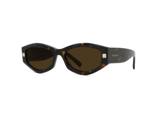 GIVENCHY GV40062I women Havana Geometric Sunglasses