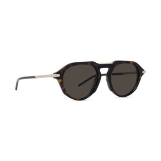 GIVENCHY GV40089I men Havana Round Sunglasses