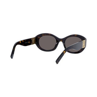 GIVENCHY GV40091I women Havana Oval Sunglasses