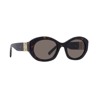 GIVENCHY GV40091I women Havana Oval Sunglasses