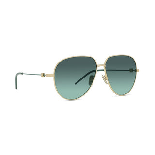 GIVENCHY GV40092U women Gold Pilot Sunglasses