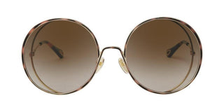 Chloé HANAH CH0037S women Havana Round Sunglasses