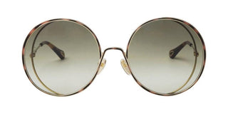 Chloé HANAH CH0037S women Havana Round Sunglasses