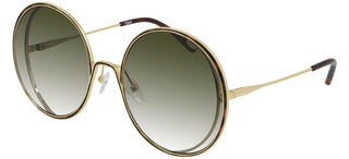 Chloé HANAH CH0037S women Havana Round Sunglasses