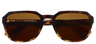 Moscot Haskel Sun Unisex Havana Geometric Sunglasses