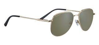 Serengeti HAYWOOD men Gold Pilot Sunglasses