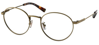 Coach HC 5120 men Gold Round Eyeglasses