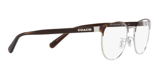 Coach HC 5157 men Silver Round Eyeglasses