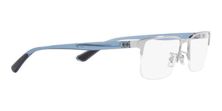 Coach HC 5158 men Silver Squared Eyeglasses