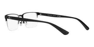 Coach HC 5158 men Black Squared Eyeglasses