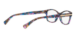 Coach HC 6065 women Blue Geometric Eyeglasses