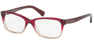 Coach HC 6089 women Red Squared Eyeglasses