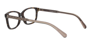 Coach HC 6143 women Havana Squared Eyeglasses