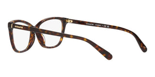 Coach HC 6206U women Brown Squared Eyeglasses