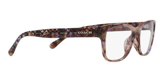 Coach HC 6208U women Brown Squared Eyeglasses