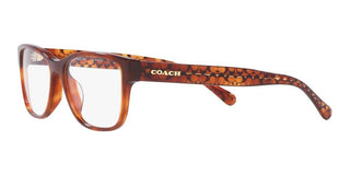 Coach HC 6208U women Brown Squared Eyeglasses