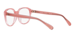 Coach HC 6209U women Pink Round Eyeglasses