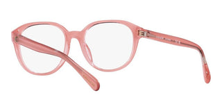 Coach HC 6209U women Pink Round Eyeglasses