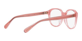 Coach HC 6209U women Pink Round Eyeglasses